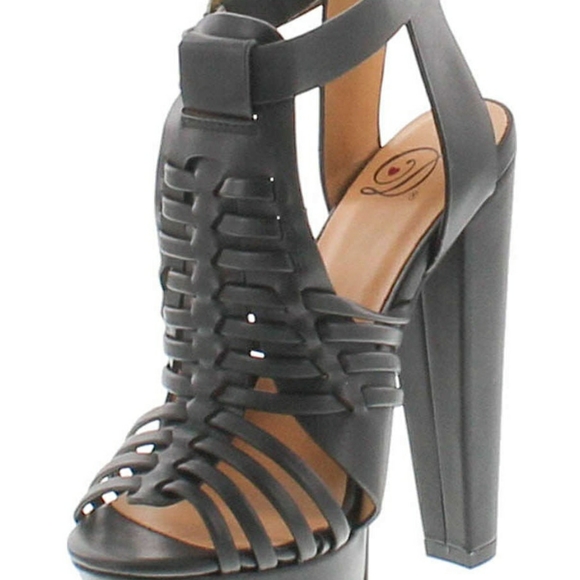 Women's freedom-s high heel platform shoe - Picture 4 of 5